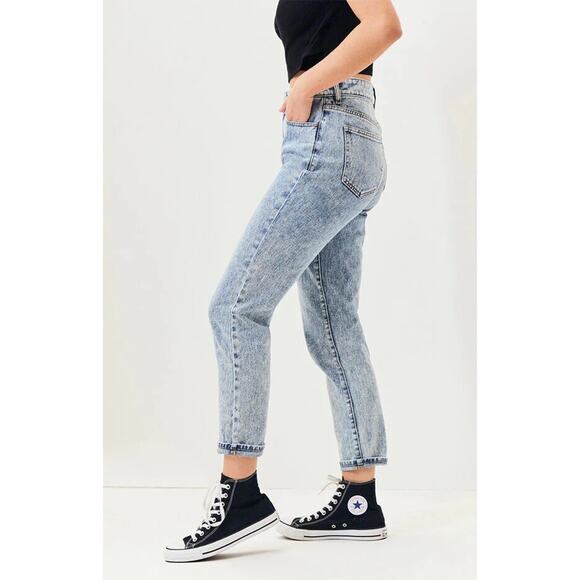 NWT! PACSUN Mom Jeans •24• Mahoney Acid Wash High Rise 80’s - Picture 2 of 10